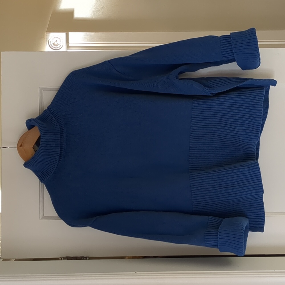 Oversized Gap Blue Cotton Sweater